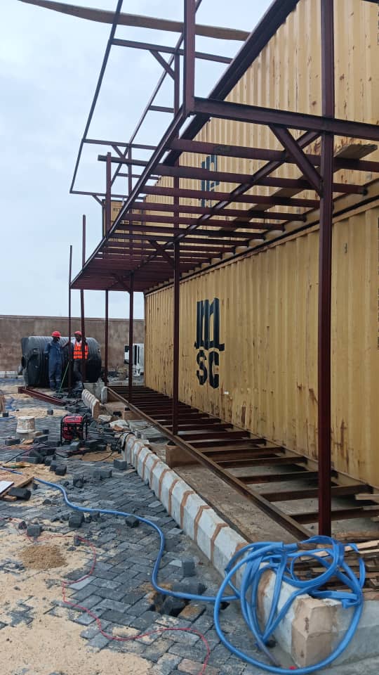 structural steel fabrication works in Lagos Nigeria